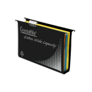 Crystalfile suspension file extra wide pp 50mm complete black box 10
