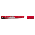 Texta liquid chalk markers wet wipe bullet 4.5mm red