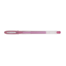 Uni-ball signo noble metallic gel ink pen medium 0.8mm pink
