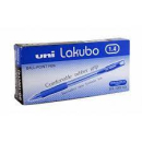 Uniball pen lakubo broad 1.4mm blue