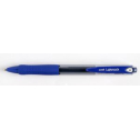 Uni-ball laknock retractable ballpoint pen medium 1.0mm blue
