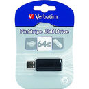 Usb flash drive verbatim pinstripe 64gb