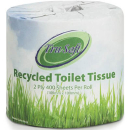 Tru soft individuallyt pack toilet tissue 2 ply recycled 400 sheets