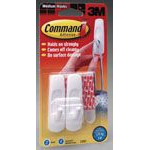 Command adhesive hooks medium pack 2 #3M17001