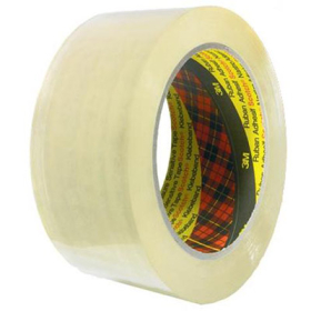 3m scotch 370 packaging tape general purpose 48mm x 75m clear pack of 6 #3M48C
