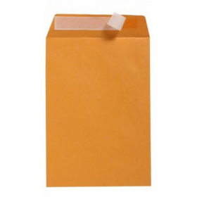 Cumberland 612322 envelopes pocket strip seal 324 x 229mm gold box 250 #612322