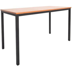 Rapidline steel frame drafting height table 1500 x 750 x 900mm cherry #RL9SFT1575C