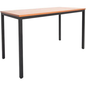 Rapidline steel frame drafting height table 1800 x 900 x 900mm cherry #RL9SFT189C