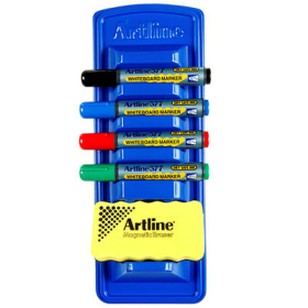 Artline whiteboard marker caddy kit #A157794
