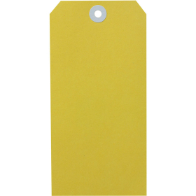 Avery 18140 shipping tag size '8' 80 x 160mm yellow box 1000 #A18140