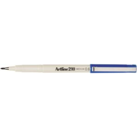 Artline 210 fineliner medium 0.6mm blue #A210BL