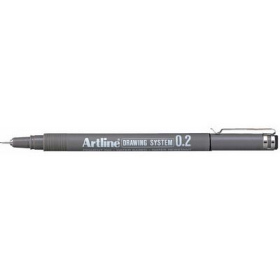 Artline 232 drawing system pen 0.2mm black #A230