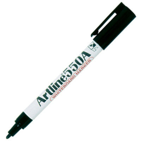 Artline 550a whiteboard marker fine bullet 1.2mm black #A550AB
