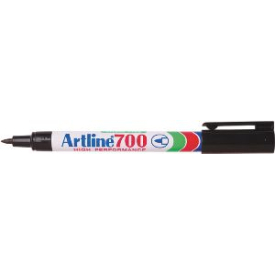 Artline 700 permanent marker fine bullet 0.7mm black #A700B