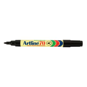 Artline 70 permanent marker fine bullet 1.5mm black #A70B