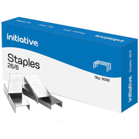 Initiative 26/6 staples box 5000 #I7071789
