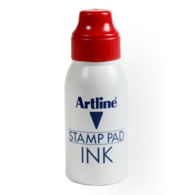 Artline esa-2n stamp pad ink 50cc red #ASPIR
