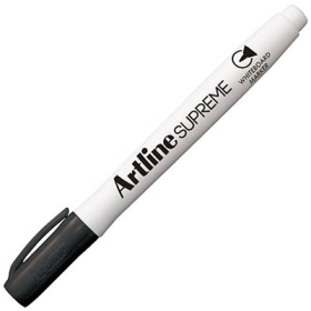 Artline supreme whiteboard marker bullet point 1.5mm black #ASWMB
