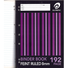 Binder book A4 192 page #BBA4192