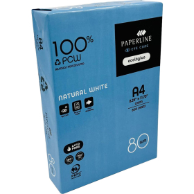 Paperline Eye Care 100% recycled copy paper A4 500 sheets #PL80A4