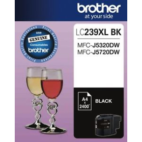 Brother lc-239xl inkjet cartridge high yield black #BLC239BK