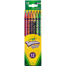 Crayola twistable pencils pack 12 #CT687408