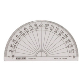 Protractor 180 degrees 100mm #PRO1018