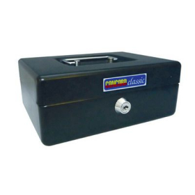 Esselte cash box classic no 8 200 x 150 x 80mm black #CCCB8B