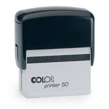 Colop p50 printer self inking custom made stamp 69 x 30mm #CL50