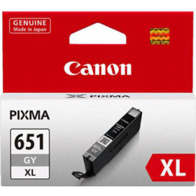 Canon cli651xl inkjet cartridge high yield grey #CLI651XLGY