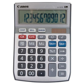 Canon LS121TS calculator desktop tax 12 digit #CLS121TS