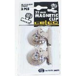 Celco letter clip magnetic 32mm chrome pack 2 #CMC32