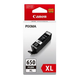 Canon pgi650xlbk inkjet cartridge high yield black #CPGI650XLBK