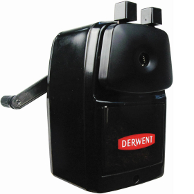 Derwent pencil sharpener with desk clamp black #D2302001