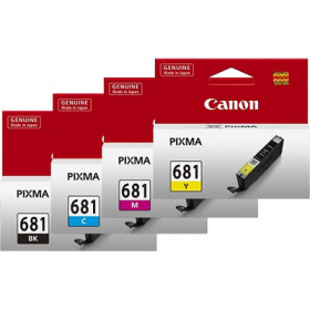 Canon cli681 inkjet cartridge 4 colour value pack #CCLI681VP