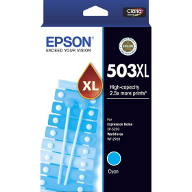 Epson 503 inkjet cartridge high yield cyan #E503XLC