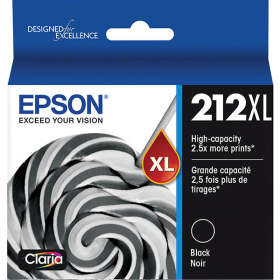 Epson 212 inkjet cartridge high yield black #E212XLB