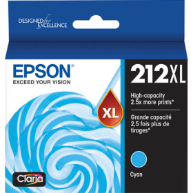 Epson 212XL inkjet cartridge high yield cyan #E212XLC