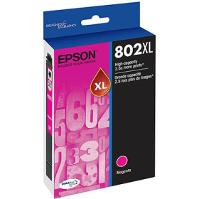 Epson 802 inkjet cartridge high yield magenta #E802XLM