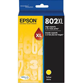 Epson 802 inkjet cartridge high yield yellow #E802XLY