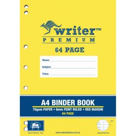 Binder book A4 64 page #BBA464