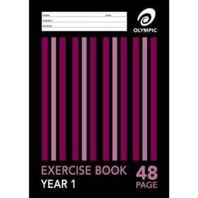 Exercise book A4 48 page year 1 #EBA4Y1