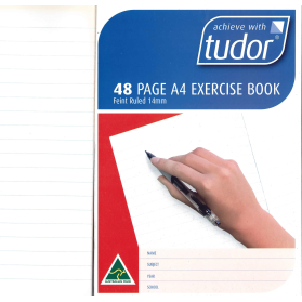 Exercise book A4 Year 1 14mm rule 48 page #EBA4Y14814