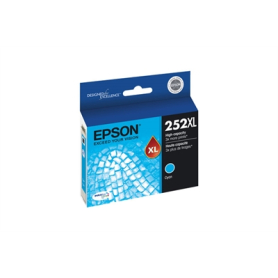 Epson 252xl inkjet cartridge high yield cyan #ET252XLC