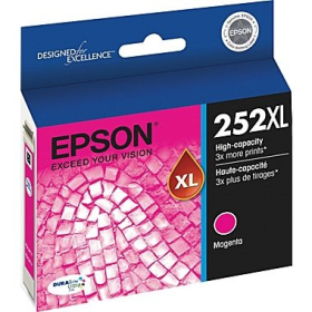 Epson 252xl inkjet cartridge high yield magenta #ET252XLM