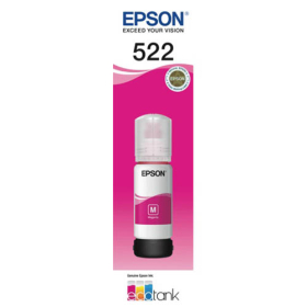 Epson T522 inkjet ecotank ink bottle Magenta #ET522M