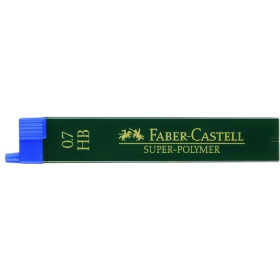 Faber pencil leads 0.7mm tube 12 HB #FC7HB