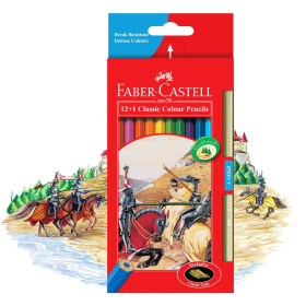 Faber castell classic colour pencils 12 pack multicoloured #FCCC12
