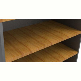 Rapid worker moveable shelf with pins for CSC2FD beech/ironstone #RLFDSHELFBI