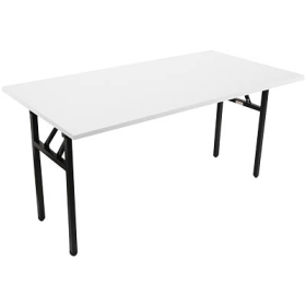 Rapidline folding table 1500 x 750mm white #RLFFT1575W